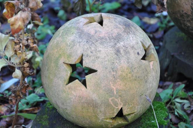 teracacotta start candle holder