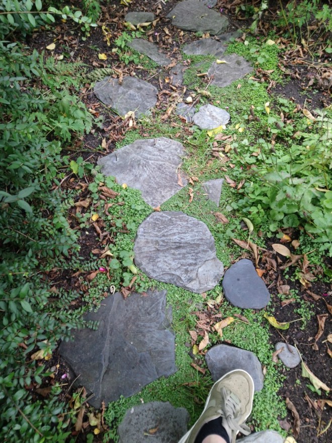 slate pathway